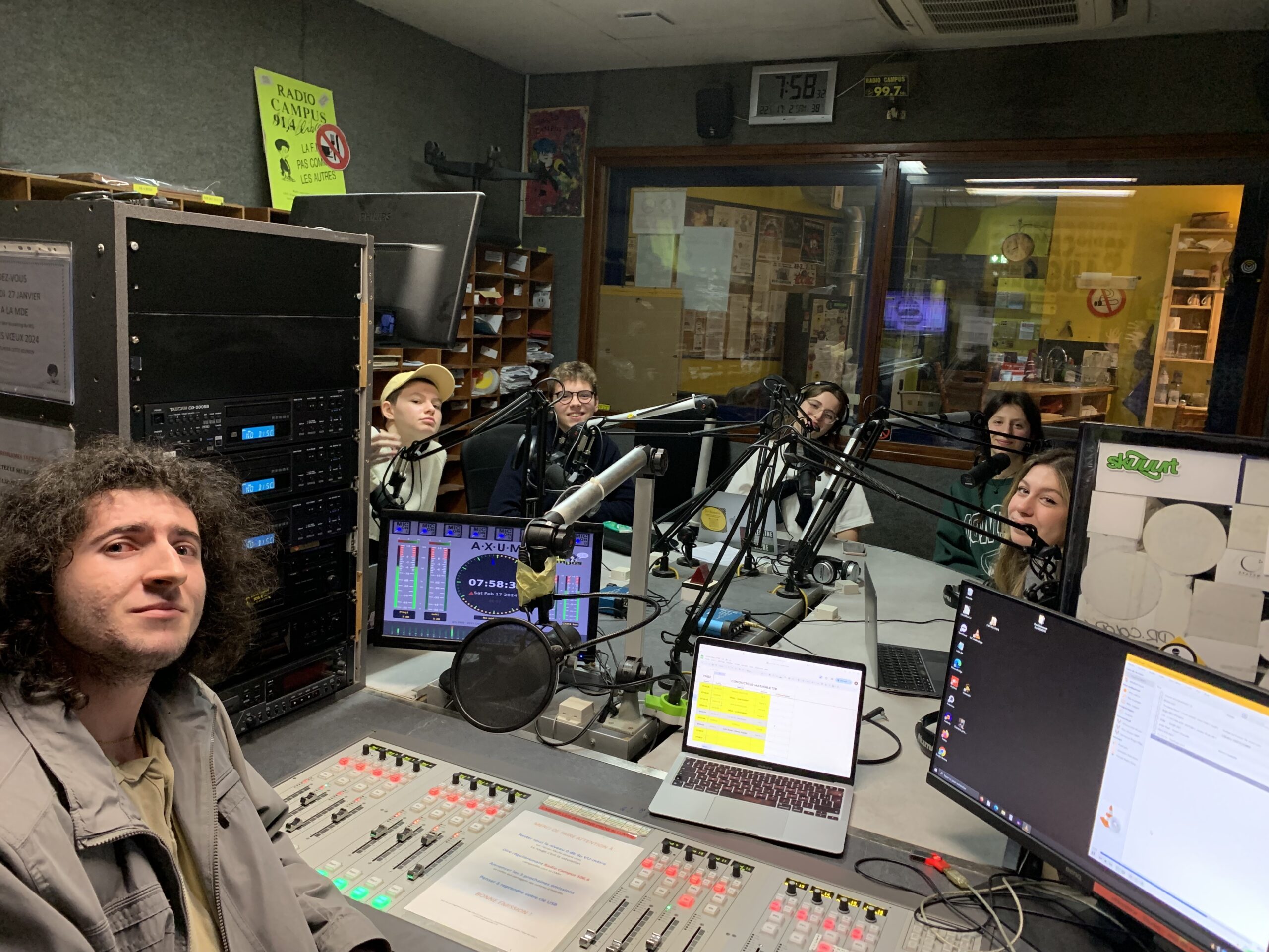 Émission #98/La matinale des étudiants de l’Académie ESJ/17.02.2024